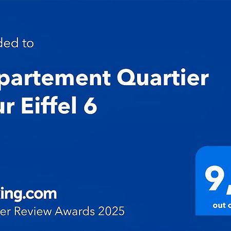 Appartement Quartier Tour Eiffel 6 Free Netflix Paris Eksteriør bilde
