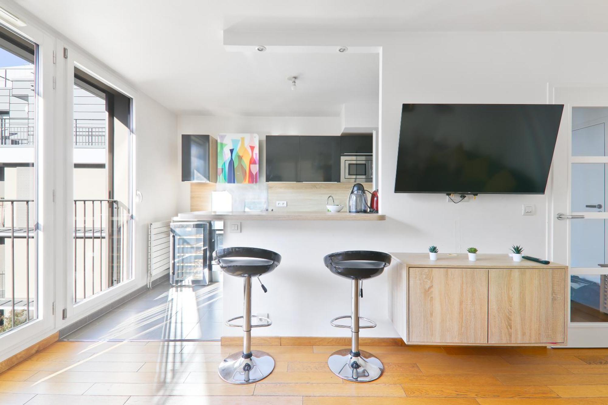 Appartement Quartier Tour Eiffel 6 Free Netflix Paris Eksteriør bilde