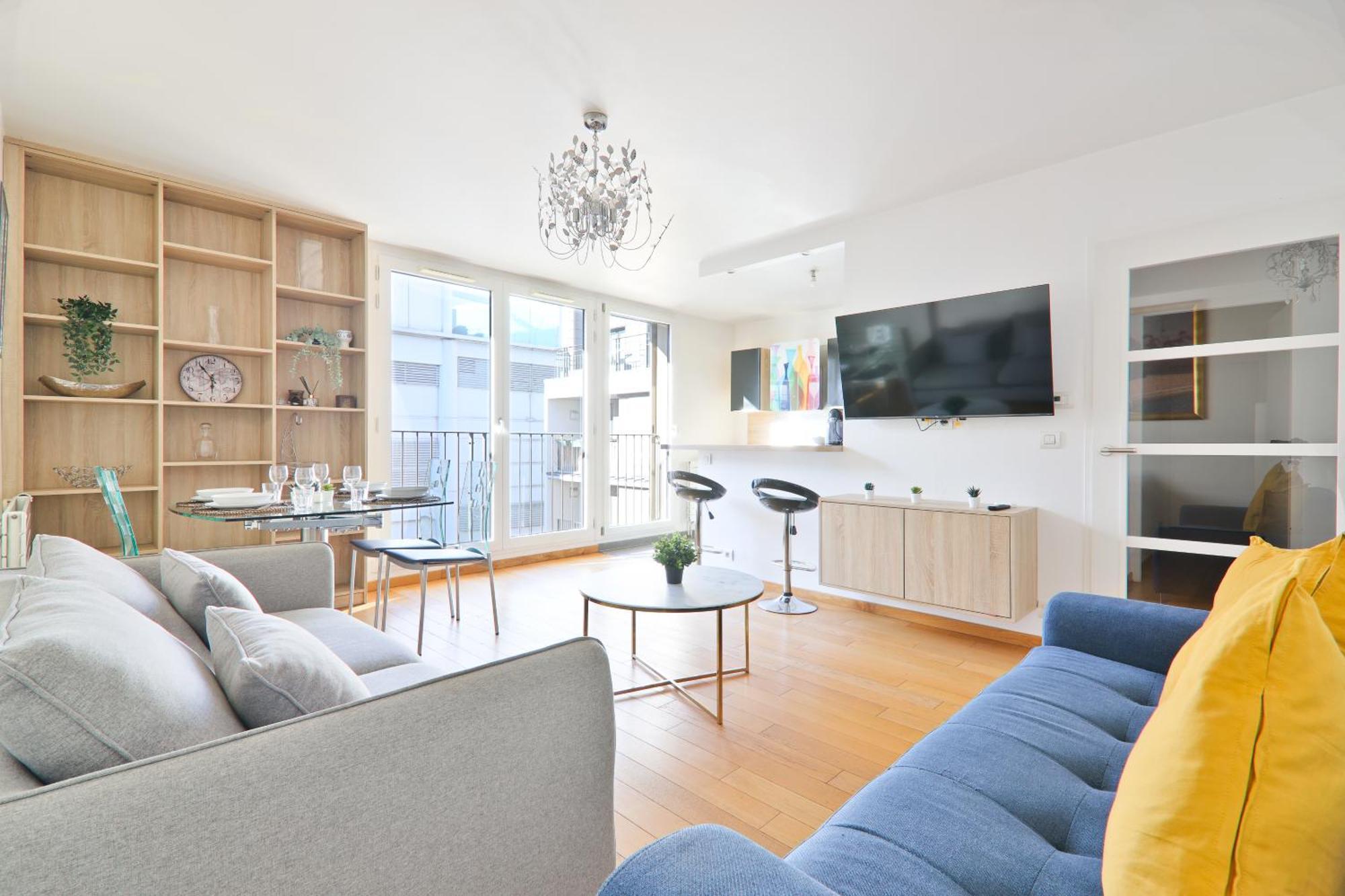 Appartement Quartier Tour Eiffel 6 Free Netflix Paris Eksteriør bilde
